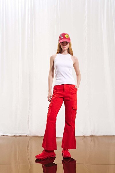 VDR Mercan Flare Denim Pantolon 17352