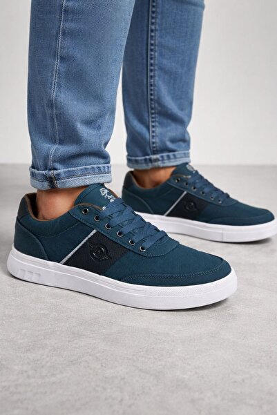 Dakırs Ortopedik Tabanlıklı Yazlık Erkek Keten Rahat Hafif Spor Ayakkabı