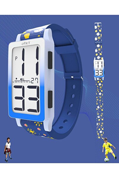 Spiky Multi-functional Digital Sports Watch for Kids