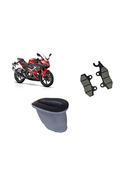 MOTOHANE Rks SRK 125 Hava filtresi Ve Arka Disk Fren Balata Seti