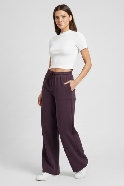 Softandbasic بنطلون رياضي نسائي من القماش المودال مريح للاستخدام الموسمي