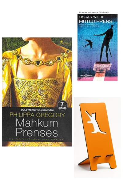 TÜRKİYE İŞ BANKASI KÜLTÜR YAYINLARI Mahkum Prenses - Philippa Gregory + Mutlu...