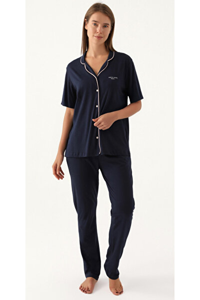 Pierre Cardin Women'S, Shirt Collar, Exclusive, Modal, (with Sleep Socks Gift...