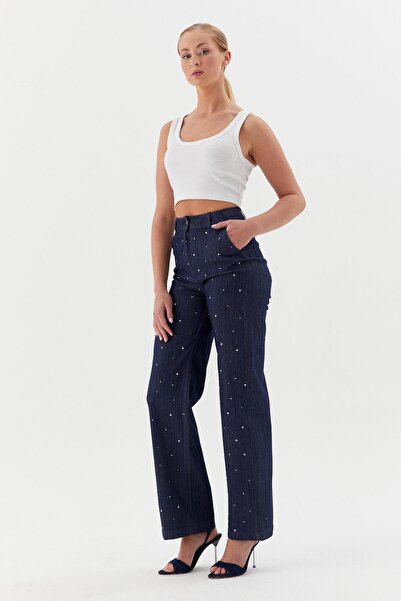ONNO PRIVE Frame Stone Denim Trousers Indigo