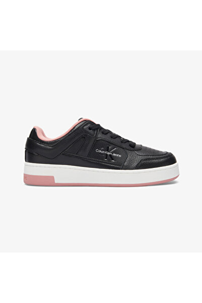 Calvin Klein Basket Cupsole Low Mix Kadın Siyah Sneaker