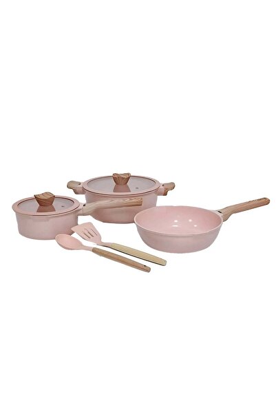 Chefline Aluminum Cookware Set – 7 Pieces