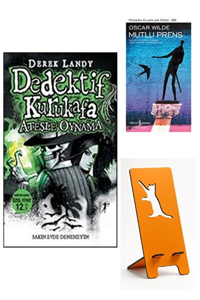 TÜRKİYE İŞ BANKASI KÜLTÜR YAYINLARI Dedektif Kurukafa - Ateşle Oynama - Derek...