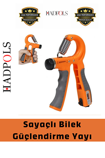 HadPols # Hand Spring Adjustable Weight 5-60 Kg. Wrist Strengthener Hand Exer...