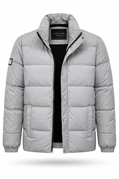 CLASSİCS MEN Slim Fit Windproof Fiber Filled Coat