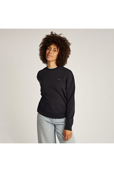 Calvin Klein Kadın Siyah Sweatshirt