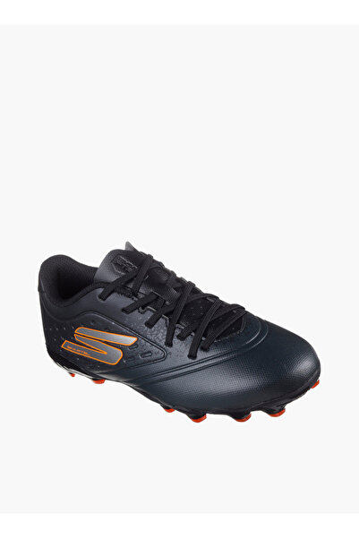 SKECHERS حذاء كرة قدم للأولاد الصغار برباط - 252060L-Bkor-Cp