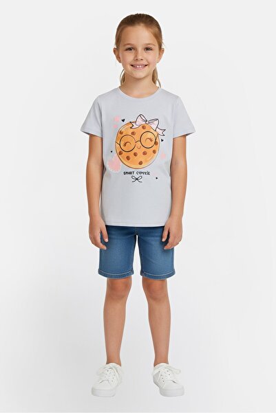 The Children's Place Kids Girl Crew Neck Short Sleeve Graphic Print T-Shirt, ...