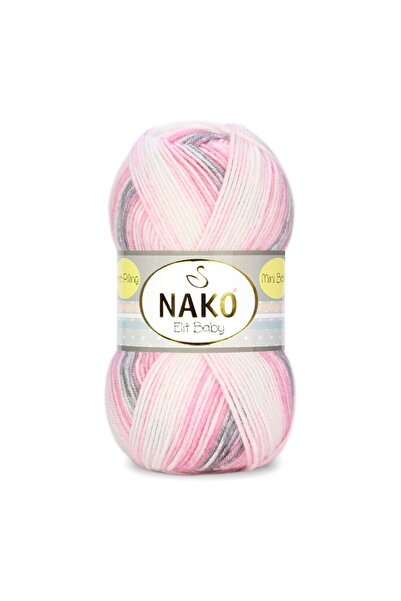NAKO Elit Baby Anti-Pilling Hand Knitting Yarn (5 Pieces) - Şevval Tuhafi̇ye ...