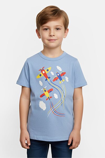 The Children's Place Toddlers Boy Crew Neck Short Sleeve Graphic Print T-shir...