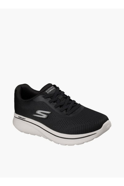 SKECHERS حذاء رجالي للمشي برباط، مناسب لقوس القدم، موديل N-Joy