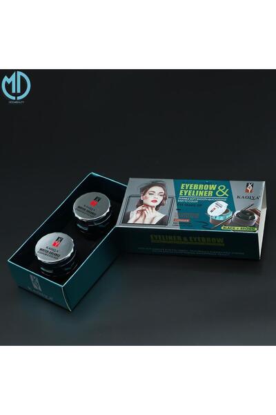 Moda Beauty Water-soluble eyeliner and eyebrow pencil, in black and brown, fe...