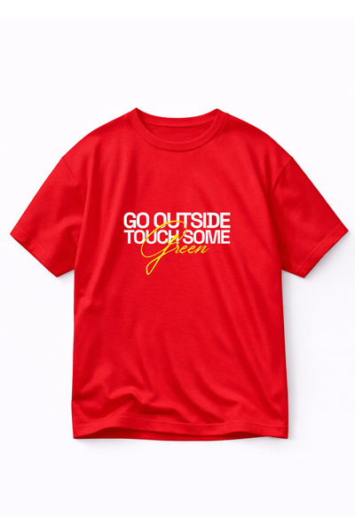 LORVEX T-Shirt Oversized Unisex Comfortable Fit Outside Printed 100% Cotton