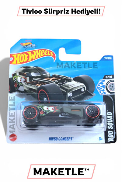 HOT WHEELS HW50 Concept - HYX15 - Tivloo Sürpriz Hediyeli
