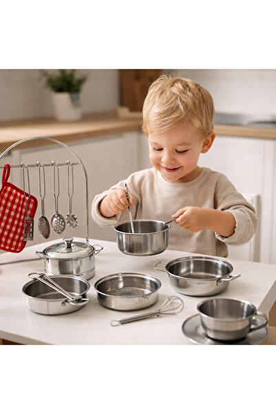 LEAN Set Oale din Otel Inoxidabil pentru Copii – 23 Piese