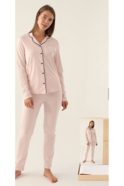 Pierre Cardin Women, Shirt Collar, Exclusive, Modal, Long Sleeve, (with Sleep...