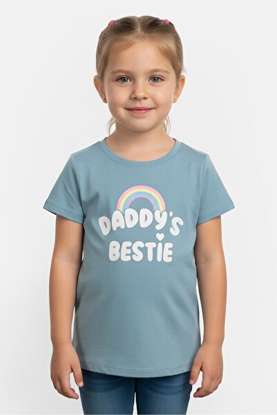 The Children's Place Toddlers Girl Crew Neck Short Sleeve Graphic Print T-Shi...