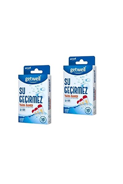Getwell Su Geçirmez Yara Bandı 10 lu 2 ADET