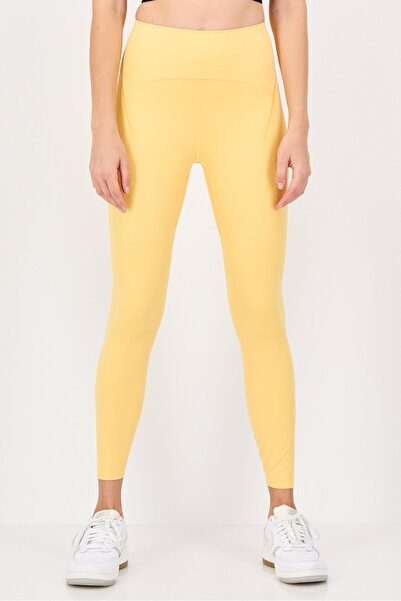 adidas Women Sportswear Fit Training Leggings, Mustard