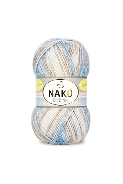 NAKO Elit Baby Anti-Pilling Hand Knitting Yarn (5 Pieces) - Şevval Tuhafi̇ye ...