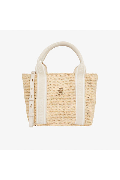 Tommy Hilfiger Spring Logo Mini Kadın Bej El Çantası