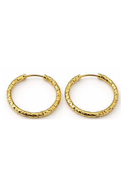 Jaida Moda Women's Steel Hoop Earrings |   2.5 mm Thickness – 20 mm Inner Dia...