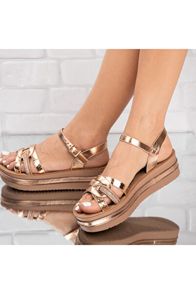 Sofia Store Sandale dama talpa joasa din piele ecologica Daisy