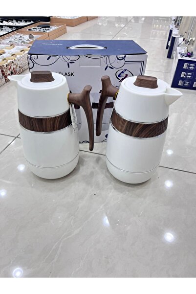 South house 1-liter x 1-liter thermos set, glass inside, keeps heat for a lon...