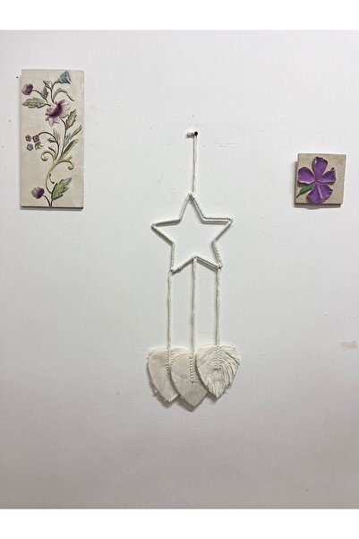 South house Bohemian star-shaped hanging decoration for door and wall, 60 cm