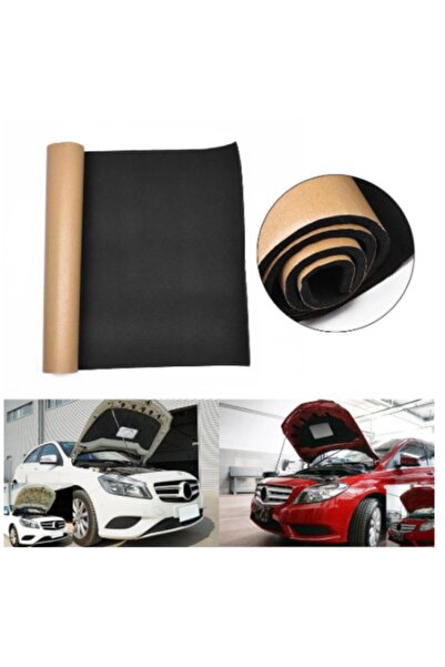 Genel Markalar Oto Araç Kaput Ses Yalıtım Süngeri Yapışkanlı Alev Almaz 6mm 1...