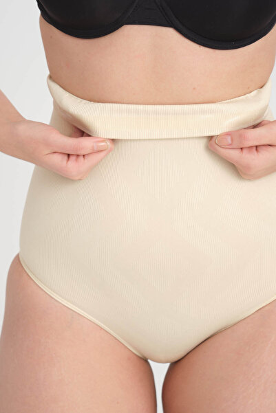 Lüx Wood Kadın Toparlayıcı Kilot boxer Slip Korse