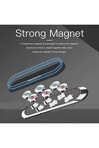 Yesido Magic Glue Silicone Wall Cell Phone Holder Magnet