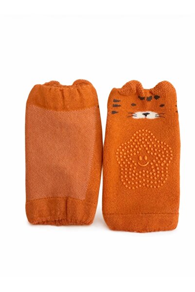 Moory واقيات ركبة ناعمة منقوشة للأطفال من عمر 0-1 سنة (زوج واحد)