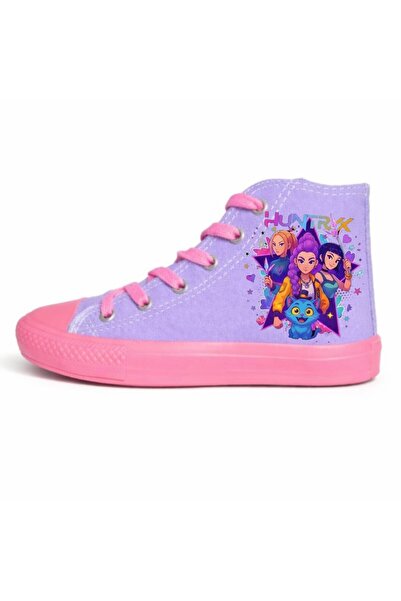 archiepet K-Pop Demon Hunters Stand Model Group Printed Pink Lace-Up Pink Sol...