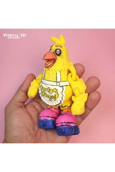 Goplast Premium Five Nights at Freddy’s Chica Mimic Figürü – FNAF Korku Temal...