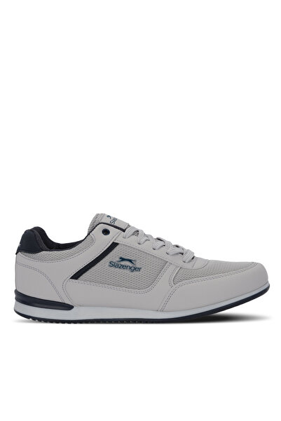 Slazenger Attal I Men's Gray / Navy Blue Casual Sports Shoes