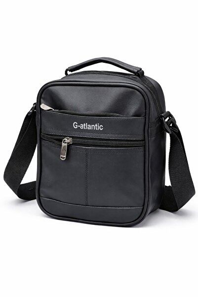 G-Atlantic Men’s PU Leather Crossbody Bag | Compact Sling Shoulder Bag for Da...