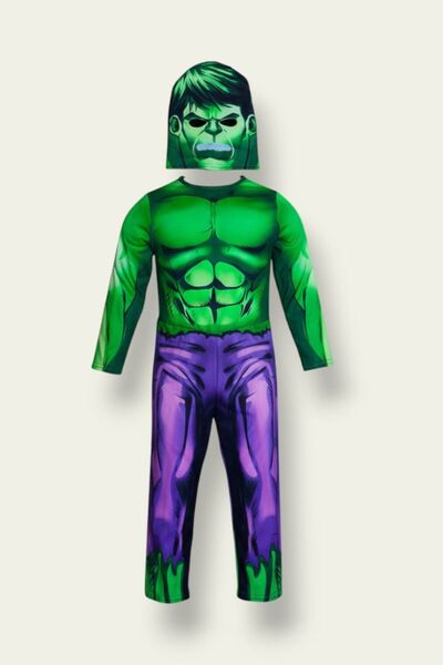 BOYRAZ HULK Kostüm Süper kahraman maske