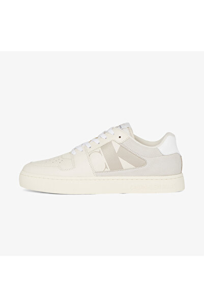 Calvin Klein Classic Cupsole Nbs Erkek Krem Sneaker