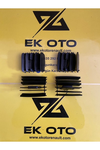 MAİS Clio 2 symbol orta kalorifer ızgara takımı (02-06 hb) (07-12 sedan) uyumlu