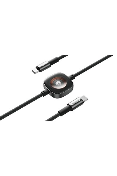 TRAVELMALL 100W USB-C PD Universal Cable with Apple Watch Charger for Fast Ch...