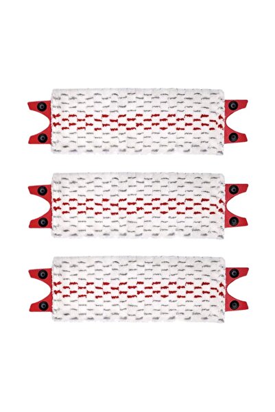 Vileda Set of 3 Ultramax Flat Mop Refills, Premium Microfiber