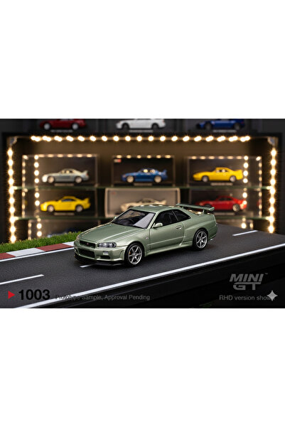 HOT WHEELS Nissan Skyline GT-R (R34) V-Spec Metal Diecast Model Araba Gerçekç...