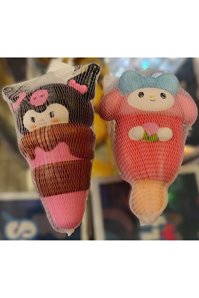 ada çanta kırtasiye Sanrio Characters 10 cm 2-Pack Water Sushi (Kuromi/My Mel...