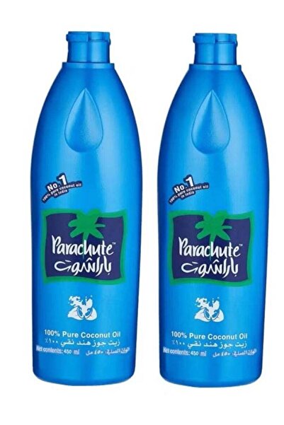 Parachute زيت جوز الهند الطبيعي 100%، 450 مل (قطعتان)