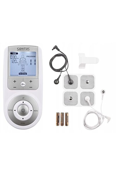 Sanitas Stimulator muscular, SANITAS, 3 în 1, 4 electrozi, 70 de programe